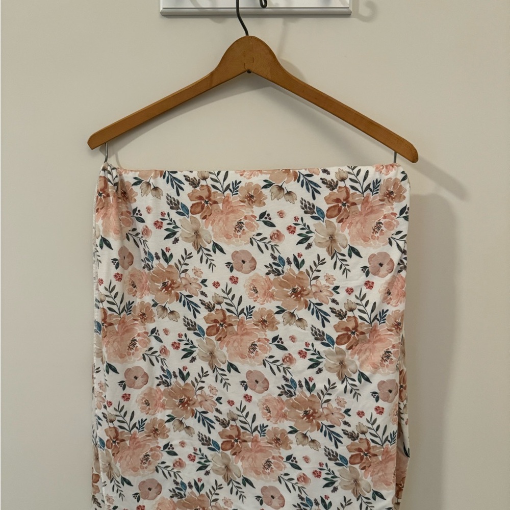 Copper Pearl Knit Swaddle Autumn Blanket